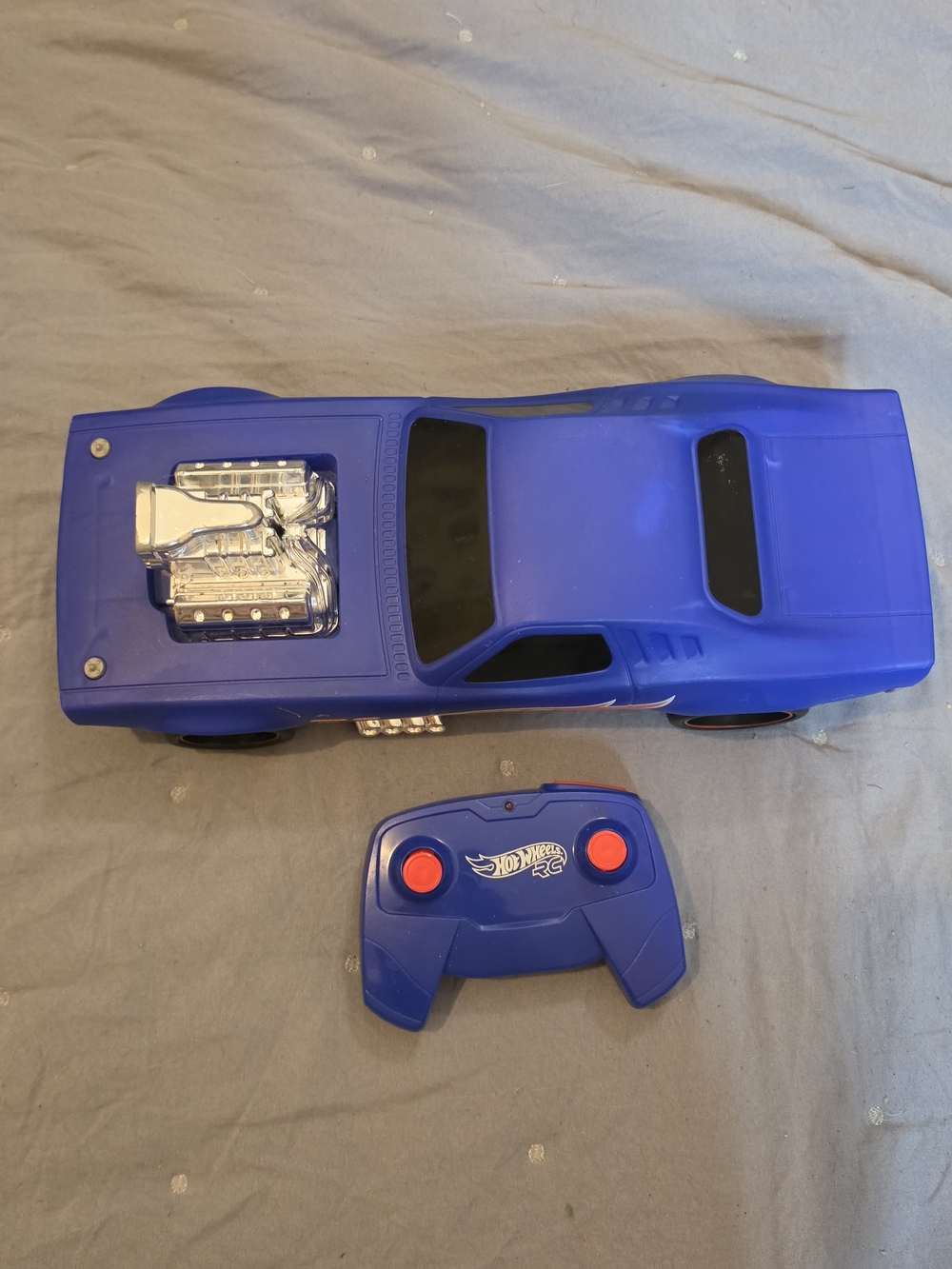 Hot Wheels RC Blue Remote Control Truck
